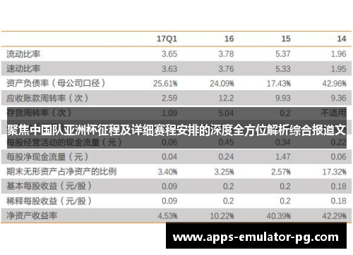 聚焦中国队亚洲杯征程及详细赛程安排的深度全方位解析综合报道文 聚焦中国队亚洲杯征程及详细赛程安排的深度全方位解析综合报道文