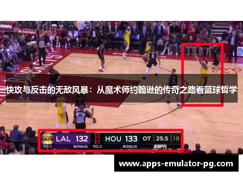 快攻与反击的无敌风暴:从魔术师约翰逊的传奇之路看篮球哲学 快攻与反击的无敌风暴:从魔术师约翰逊的传奇之路看篮球哲学